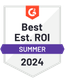 Best Estimated ROI 2024